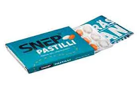Blister 18 caramelle con Leaflet